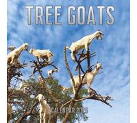 Tree Goats Calendar 2026: 14-Month Organizer from Nov 2025 to Dec 2026 | Perfect for Home, Office, School & Family Scheduling, For Men , Women , Girls , Boys
