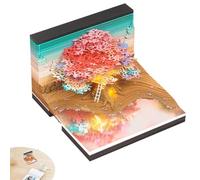 Tree House Calendrier 2025 - Œuvre d'art de cabane forestière, planificateur de date mensuel, art mural Treehouse | Calendrier de 12 mois avec illustrations pittoresques, arbre rustique, cadeau de