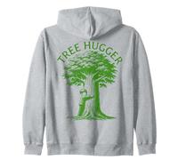 Tree Hugger Kid Hugging a Tree Earth Day Sweat à Capuche