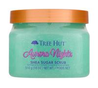 Tree Hut Aurora Nights - Gommage exfoliant au sucre de karité, soin du corps, gommage au sucre, peau sèche, unisexe, beurre de karité, hydratant, 532,3 ml