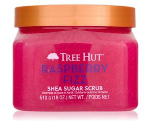 Tree Hut Shea Sugar Scrub Raspberry Fizz gommage au sucre au beurre de karité 510 g