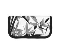 Tree Image Trousse en toile de grande capacité pour calligraphie chinoise, robuste et durable, facile à ranger de manière ordonnée, Noir , Taille unique, Sac à dos d'école