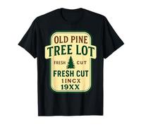 Tree Lot Local - Panneau Vintage Pin Noël T-Shirt