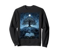 Tree Night Wisdom Knowledge Deep Learning Cosmic Insight Sweatshirt