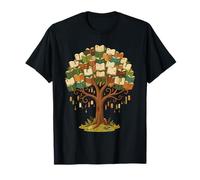 Tree of Knowledge Livre de bibliothèque fantaisiste Art Folklorique T-Shirt