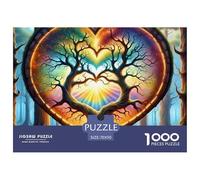 Tree of Life 1000 Pièces Puzzle Jeu Puzzles Classiques Impossible Puzzle Papier Challenge Toy pour Adultes Et Enfants 70x50cm/1000pcs