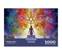 Tree of Life 1000 Pièces Puzzle Jeu Puzzles Classiques Impossible Puzzle Papier Challenge Toy pour Adultes Et Enfants 70x50cm/1000pcs