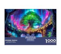 Tree of Life 1000 Pièces Puzzle Jeu Puzzles Classiques Impossible Puzzle Papier Jeu Éducatif pour Adultes Et Enfants 38x26cm/1000pcs
