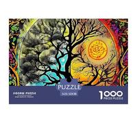 Tree of Life 1000 Pièces Puzzle Jeu Puzzles Classiques Impossible Puzzle Papier Jeu Éducatif pour Adultes Et Enfants 52x38cm/1000pcs
