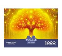 Tree of Life 1000 Pièces Puzzle Jeu Puzzles Classiques Impossible Puzzle Papier Un Cadeau Adultes Et Enfants Dès 14 Ans 52x38cm/1000pcs