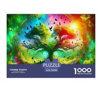 Tree of Life 1000 Pièces Puzzle Jeu Puzzles Classiques Impossible Puzzle Papier Un Cadeau pour Adultes Et Enfants 52x38cm/1000pcs
