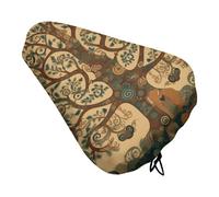 Tree of Life Housse de selle de vélo imperméable et anti-poussière avec cordon de serrage pour homme et femme