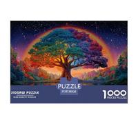 Tree of Life Puzzle 1000 Pièces Educa Jouet en Bois Cadeau Unique Décoration Intérieure Jeu Éducatif Challenge Toy Adultes Et Enfants À Partir De 14 Ans 38x26cm/1000pcs