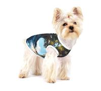 Tree of Life Vêtements pour chiens et chats - Chemise en coton doux pour chien, chat, pyjama pour petits chiens comme les teckels et les chihuahuas - Parfait pour les animaux de compagnie de petite et
