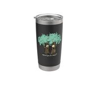 Tree Pun Wood, tu seras à moi Gobelet isotherme en acier inoxydable double paroi