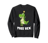 Tree Rex Dinosaure de Noël Drôle Tyrannosaure Rex Sweatshirt