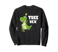 Tree Rex Dinosaure de Noël Drôle Tyrannosaure Rex Sweatshirt