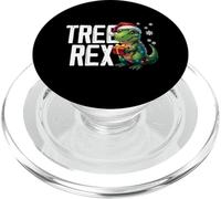Tree Rex Dinosaure T Rex Dinosaure Amusant Noël PopSockets PopGrip pour MagSafe