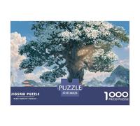 Tree Stands TLL and Strighat 1000 Pièces Carton Extra-épais Coffret De Puzzles Giant Cherry Blossom Tree Stimulant Et Éducatif Défi Unique Puzzles As Birthday Gifts 38x26cm/1000pcs