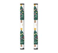 Tree Star Lot de 2 housses de poignée de porte de réfrigérateur pour réfrigérateur, micro-ondes, four, lave-vaisselle