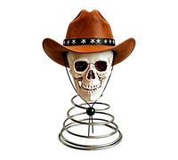 Tree Topper For Halloween Scary Dark Vintage Horror Skull Shape Wobbl Party
