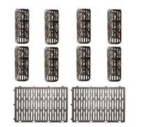 Tree Trunks Protectors - Bac de Coffre pour Arbres - Protection des Extensible - 10 pièces - Protecteurs réglables - Garde-Protection pour l'entretien des poteaux de Lanterne