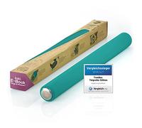 TreeBox Rouleau à pâtisserie en silicone et acier inoxydable - Rouleau à pâtisserie moderne sans poignées avec effet anti-adhésif - Déroulez le fondant et la pâte en un tour de main - Ustensiles de