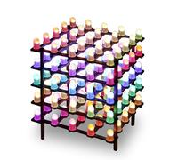 Treedix Cube LED RVB en couleur, kit de programmation et entraînement à souder compatible Arduino, 5 x 5 x 5, pièce adressable individuellement