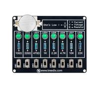 Treedix Kit d'exercices de soudure - Projet électronique DIY - Carte d'apprentissage de résistance