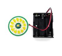 Treedix Kit électronique pour projets de soudure, circuits électroniques, panneau d'entraînement à la soudure, avec boîtier à batterie, pour l'apprentissage de la formation, l'enseignement, les débutants et les adultes