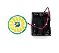 Treedix Kit électronique pour projets de soudure, circuits électroniques, panneau d'entraînement à la soudure, avec boîtier à batterie