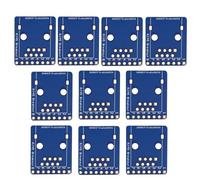 Treedix Lot de 10 connecteurs Ethernet RJ45 compatibles avec Ethernet DMX-512 RS-485 RS-422 RS-232