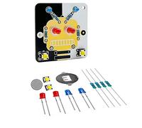Treedix Projets de Pratique de Soudure DIY Kits d'Électronique Circuits Imprimés Tableau de Formation avec Batterie pour Débutants, Étudiants et Bricoleurs
