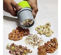 TreegoArt Coupe-fruits secs et trancheuse (lot de 1) Hachoir à fruits secs pour cuisine, gadgets de cuisine, trancheuse d'amande, coupe fruits secs pour cuisine (plastique) - 8,6 cm