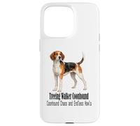 Treeing Walker Coonhound Chaos Endless Howls Pet Coque pour iPhone 15 Pro Max