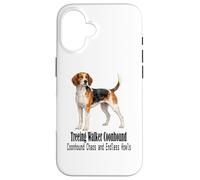 Treeing Walker Coonhound Chaos Endless Howls Pet Coque pour iPhone 16