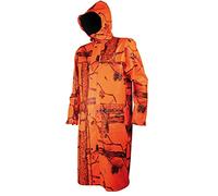 Treeland Somlys - Manteau long de pluie orange camouflage étanche T427 (FR/ES, Alpha/lettres, TG, 6TG, Taille normale, Taille normale, Standard, Orange camouflage)