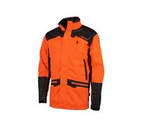 Treeland Veste de chasse traque orange T433N (FR/ES, Alpha/lettres, 4TG, 5TG, Taille normale, Taille normale, Orange/vert)