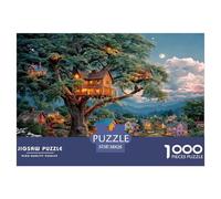 TreeMaison Puzzle 1000 Pièces pour Adultes, Jeux ÉduChatifs, Puzzle Défi Et Décoration De Maison Cadeau 38x26cm/1000pcs