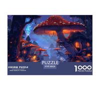 TreeMaison Puzzle Défi 1000 Pièces pour Adultes, MushChambre Maison Jeux ÉduChatifs Puzzles, Décoration De Maison Et Cadeau Exquis 38x26cm/1000pcs