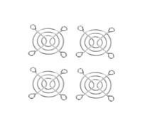 Treer 4-Pack Cooling Fan Grills, Made of Stainless Steel 304,Protective Grills for Case Fan CPU Fan Frequency Converter Inverter Router Frequency Changer (50mm)