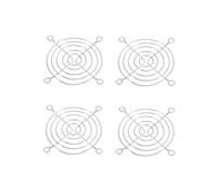 Treer 4-Pack Cooling Fan Grills, Made of Stainless Steel 304,Protective Grills for Case Fan CPU Fan Frequency Converter Inverter Router Frequency Changer (70mm)