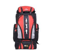 Treer 80/100L Sac à Dos de Randonnée pour Femme Homme Sac de Sport, Grand Sac à Dos pour Camping Trekking Randonnée Voyage Alpinisme Escalade Bivouac (100L,Rouge)