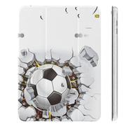 Treer Coque pour iPad Mini 7 2024 (A17 Pro) / iPad Mini 6 2021 8.3 Pouces, Housse Étui de Protection avec Réveil/Sommeil Auto, Mince Étui Housse Trifold (Mur Blanc)