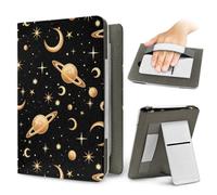 Treer Étui pour 7" Kindle Paperwhite(12e Gén. 2024,pour 11e Gén. 2021),pour Kindle Colorsoft (1re Gén, 2024),Coque Fine et Léger, Housse Réveil/Veille Automatique, 3D Univers (Univers mystérieux)