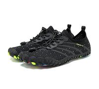 Treer Homme Femme Chaussures Aquatiques Chaussures Aquatiques Barefoot Shoes à Séchage Rapide Chaussures Barefoot Chaussure de Sport Nautique Plage Surf Yoga Escalade 35-46