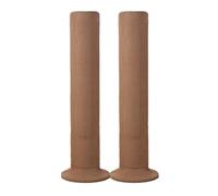 Treer Housse Anti Poussière pour Ventilateur Lot de 2 Électrique Ventilateur de Tour, Housse Ventilateur sur Pied Anti-Humidité Housses pour Ventilateur Réutilisable (90-105cm,Marron)