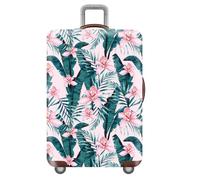 Treer Housse Valise Protection S/M/L/XXL, Protege Valise de Voyage Soute Elastique avec Fermeture Éclair Lavable Anti Poussière Anti Rayures pour 18 à 32 Pouces
