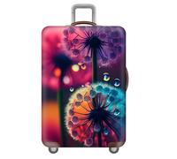 Treer Housse Valise Protection S/M/L/XXL, Protege Valise de Voyage Soute Elastique avec Fermeture Éclair Lavable Anti Poussière Anti Rayures pour 18 à 32 Pouces