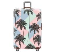Treer Housse Valise Protection S/M/L/XXL, Protege Valise de Voyage Soute Elastique avec Fermeture Éclair Lavable Anti Poussière Anti Rayures pour 18 à 32 Pouces